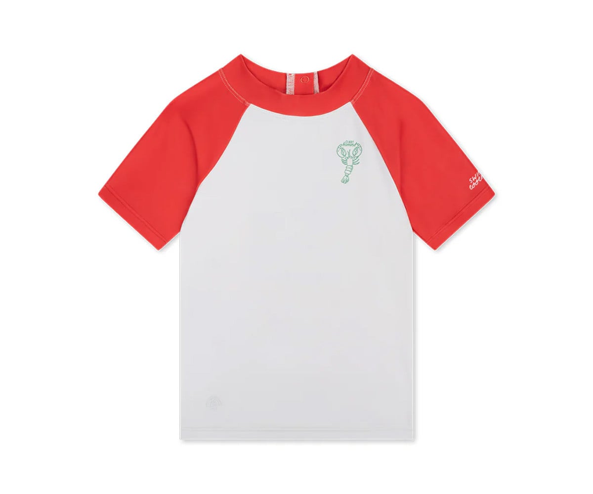 Camiseta Protección Solar Catch of the Day Red
