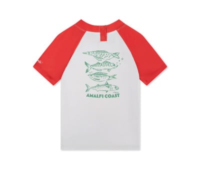 Camiseta Protección Solar Catch of the Day Red