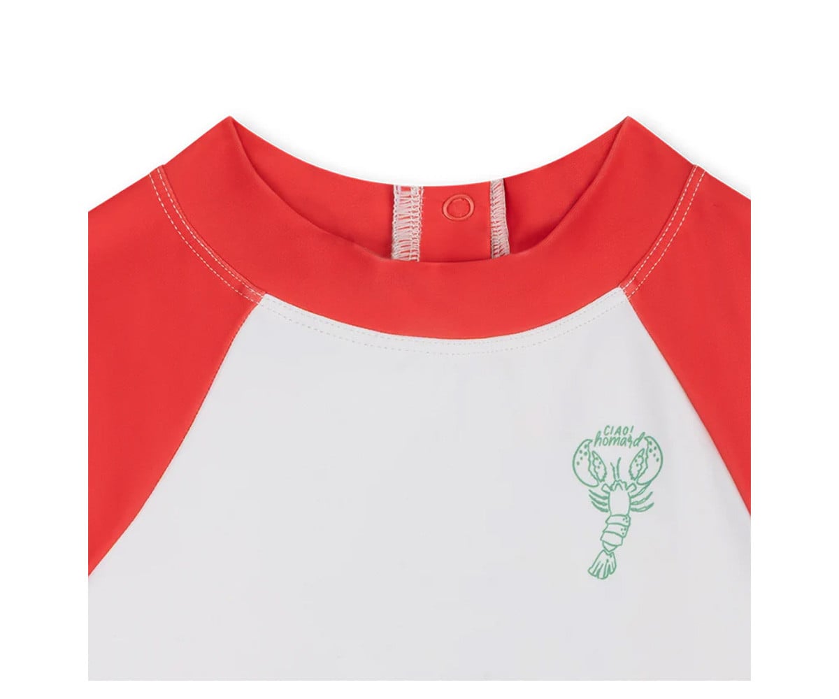 Camiseta Protección Solar Catch of the Day Red