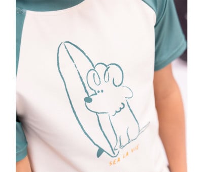 Camiseta de proteção solar Surf Dog