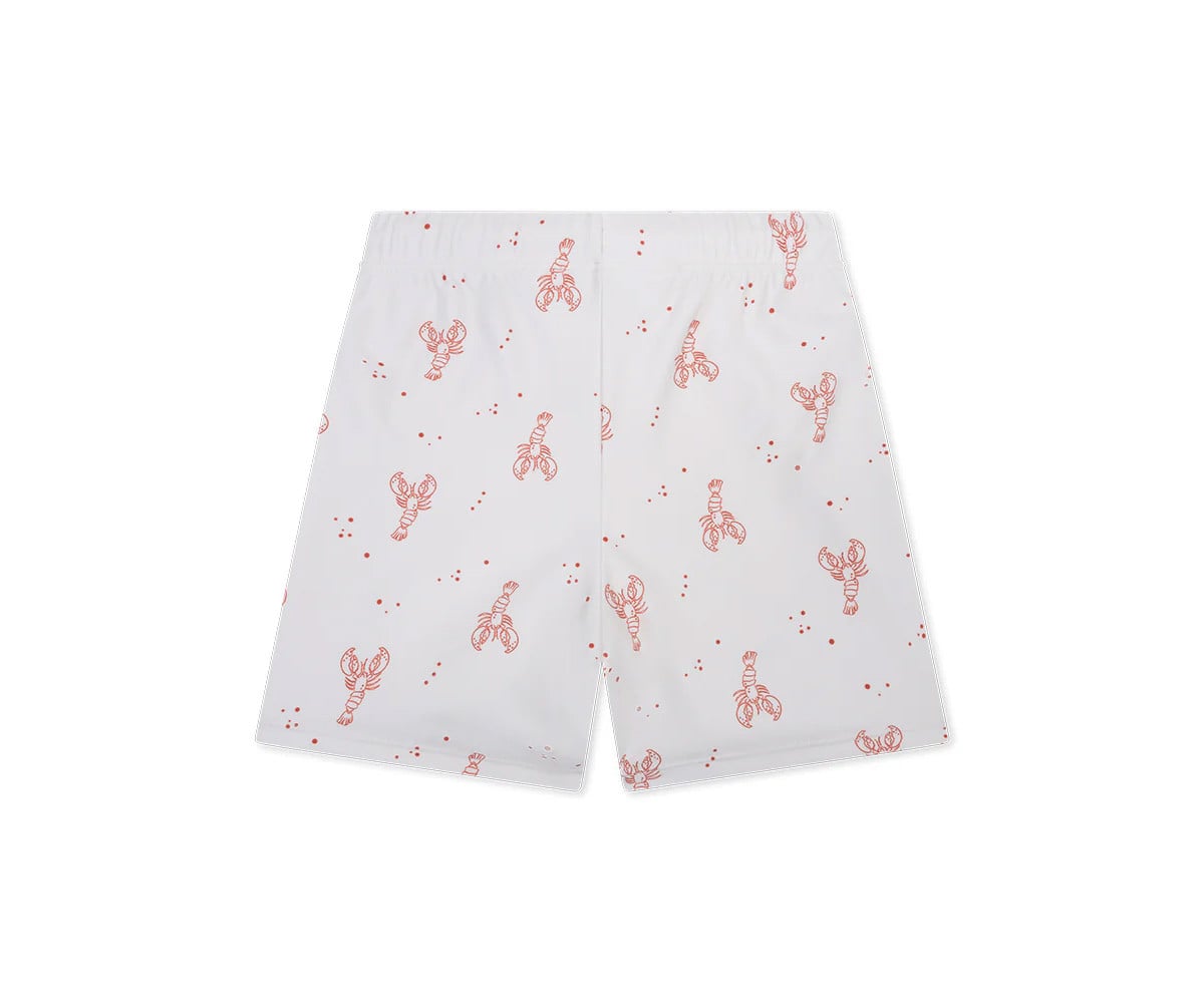 Bañador Short Little Lobster Beige/Red