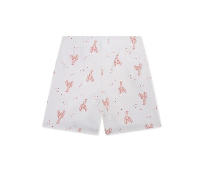 Bañador Short Little Lobster Beige/Red