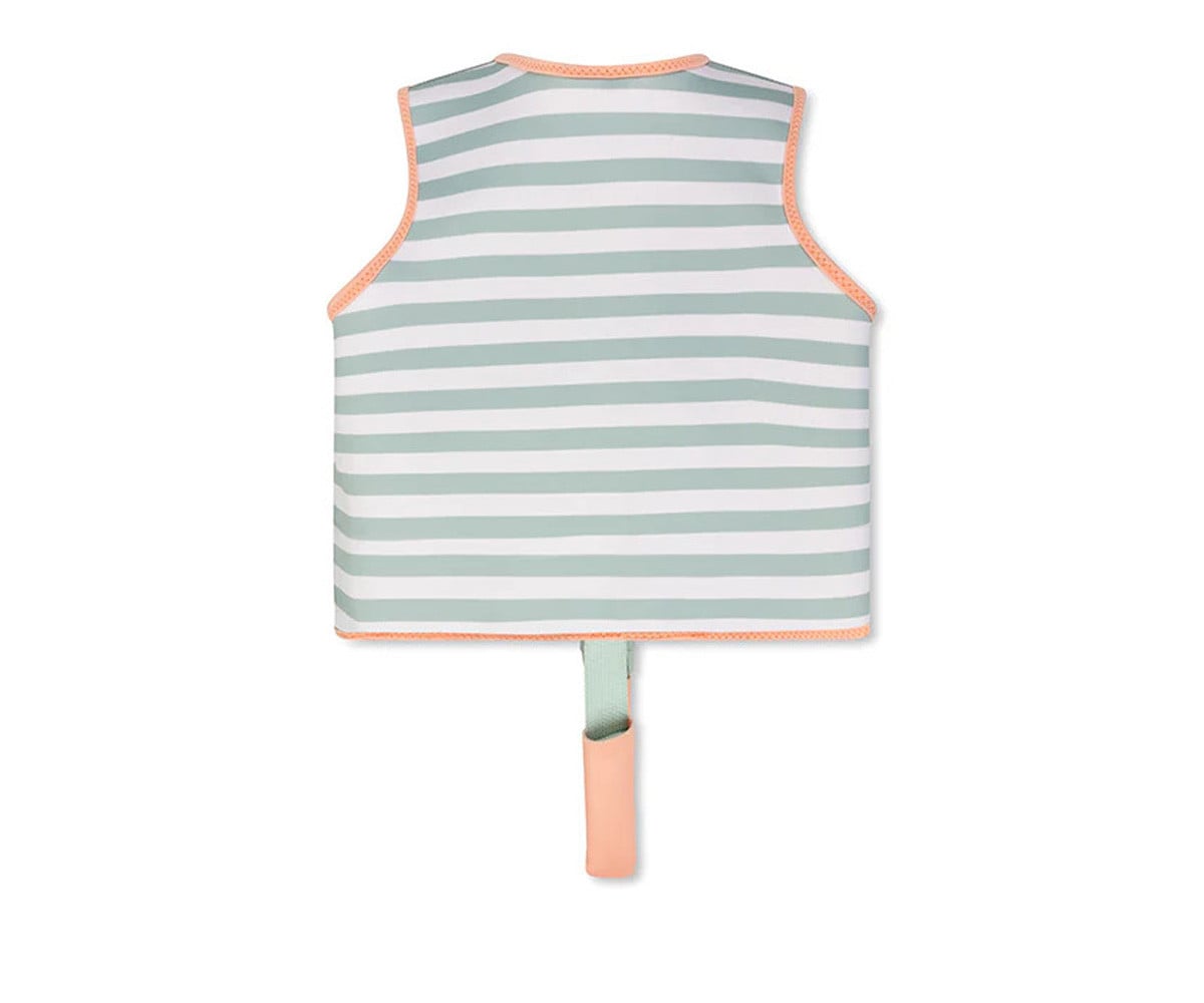 Floating Jacket  Stripes Green/White 3-6 years