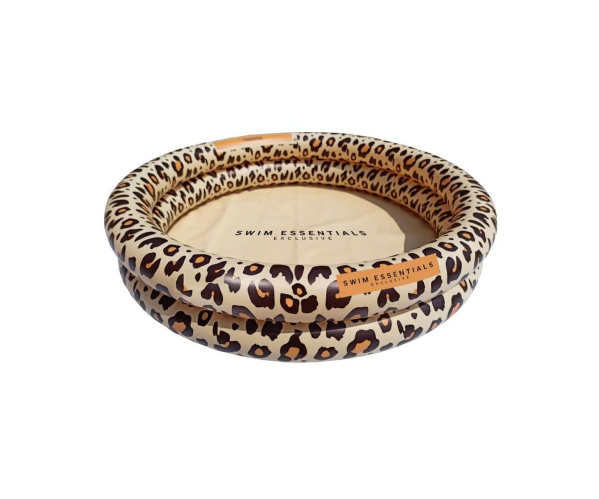 Piscina Gonfiabile Baby Leopard Beige 60cm