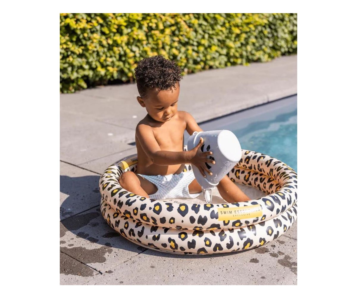 Piscina Gonfiabile Baby Leopard Beige 60cm