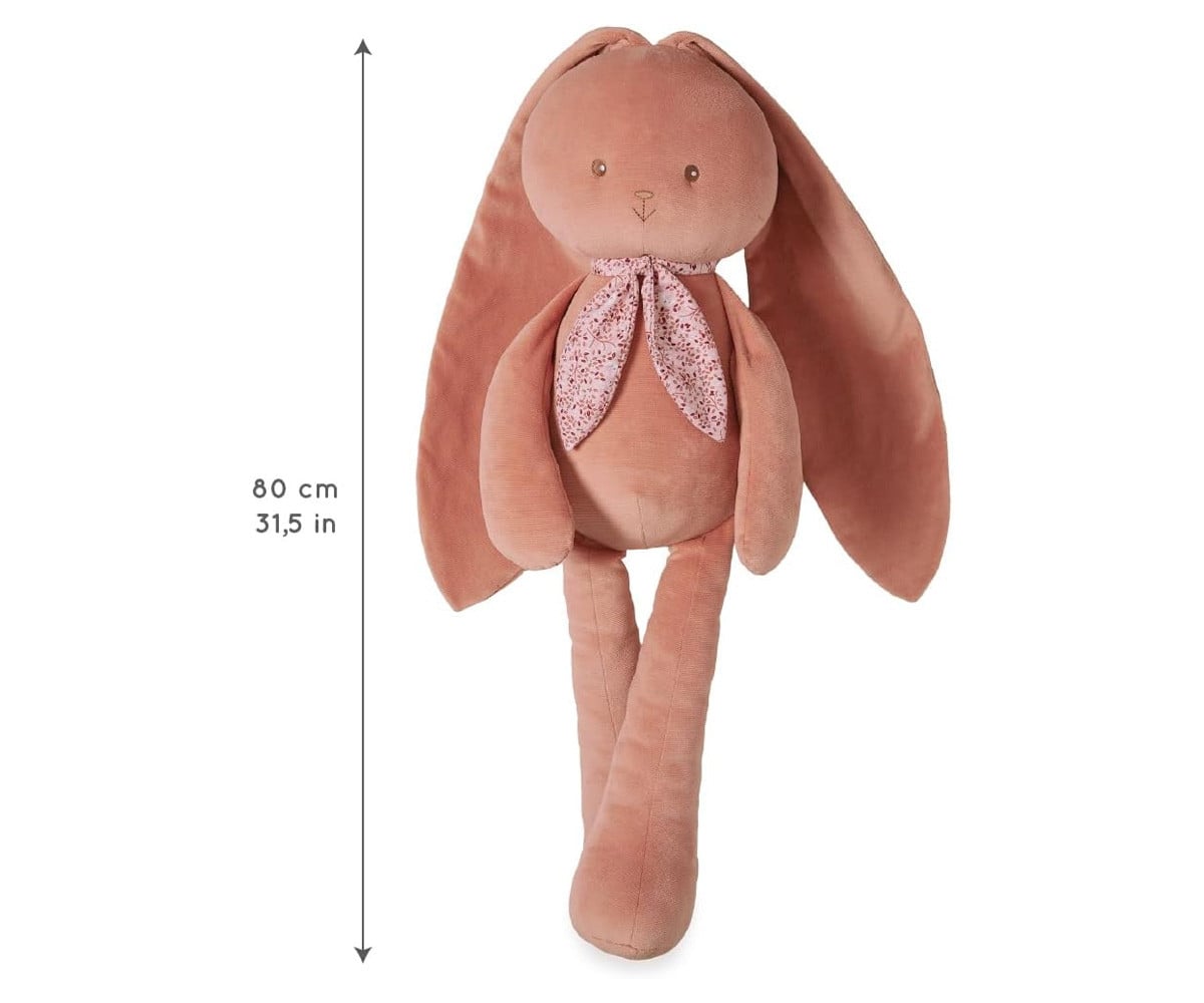 Conejo de Peluche Grande Rabbit Terracotta 80cm