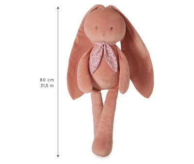 Conejo de Peluche Grande Rabbit Terracotta 80cm