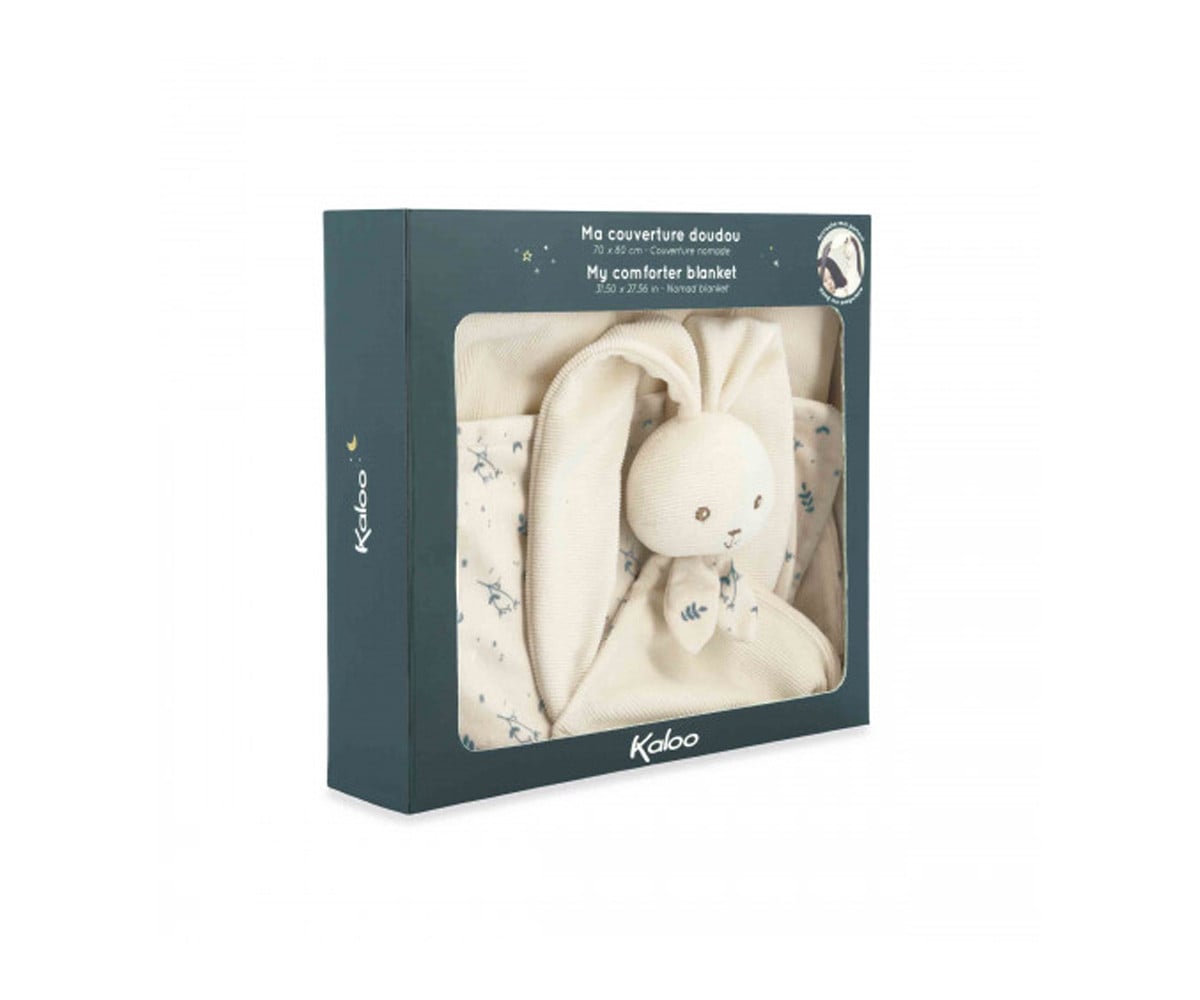 Manta de Peluche Conejito Crema