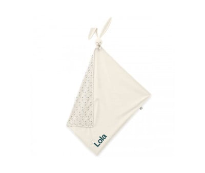 Manta de Peluche Conejito Crema