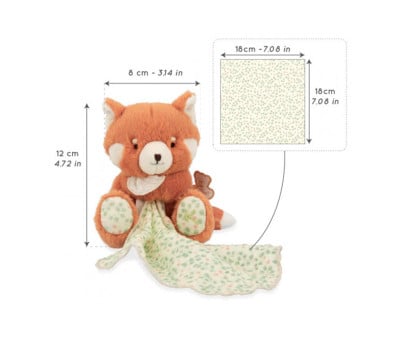 Dou Dou Panda Rojo Personalizable