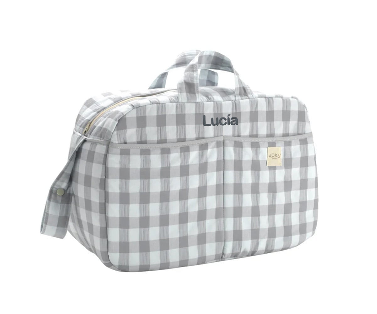 Borsa Passeggino Vichy Grey