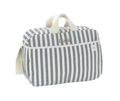 Borsa Passeggino Stripe Navy Blue
