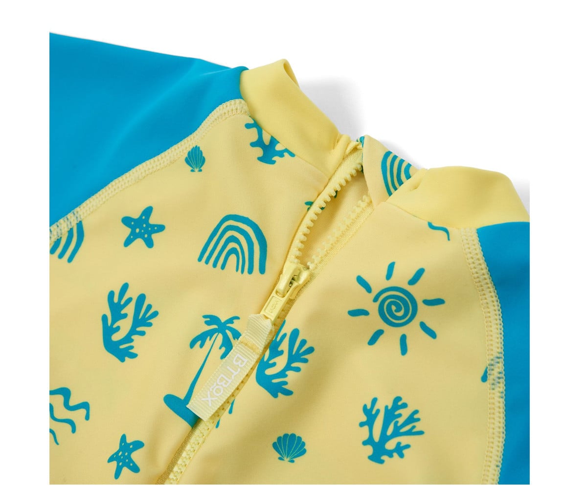 Bañador Mono Protección Solar Neon Palms