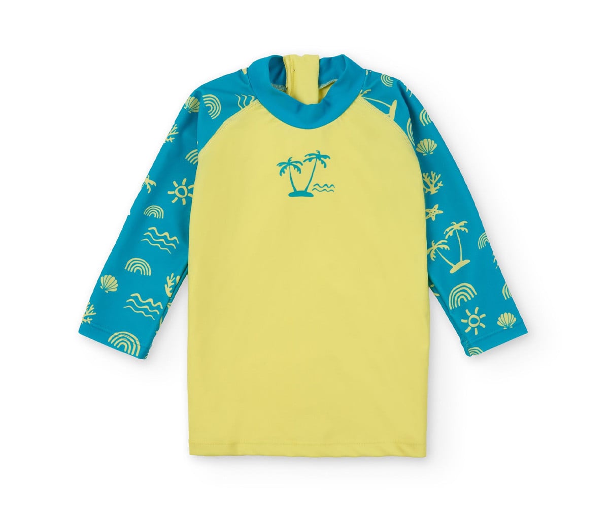 T-Shirt Anti UV Manches Longues Neon Palms
