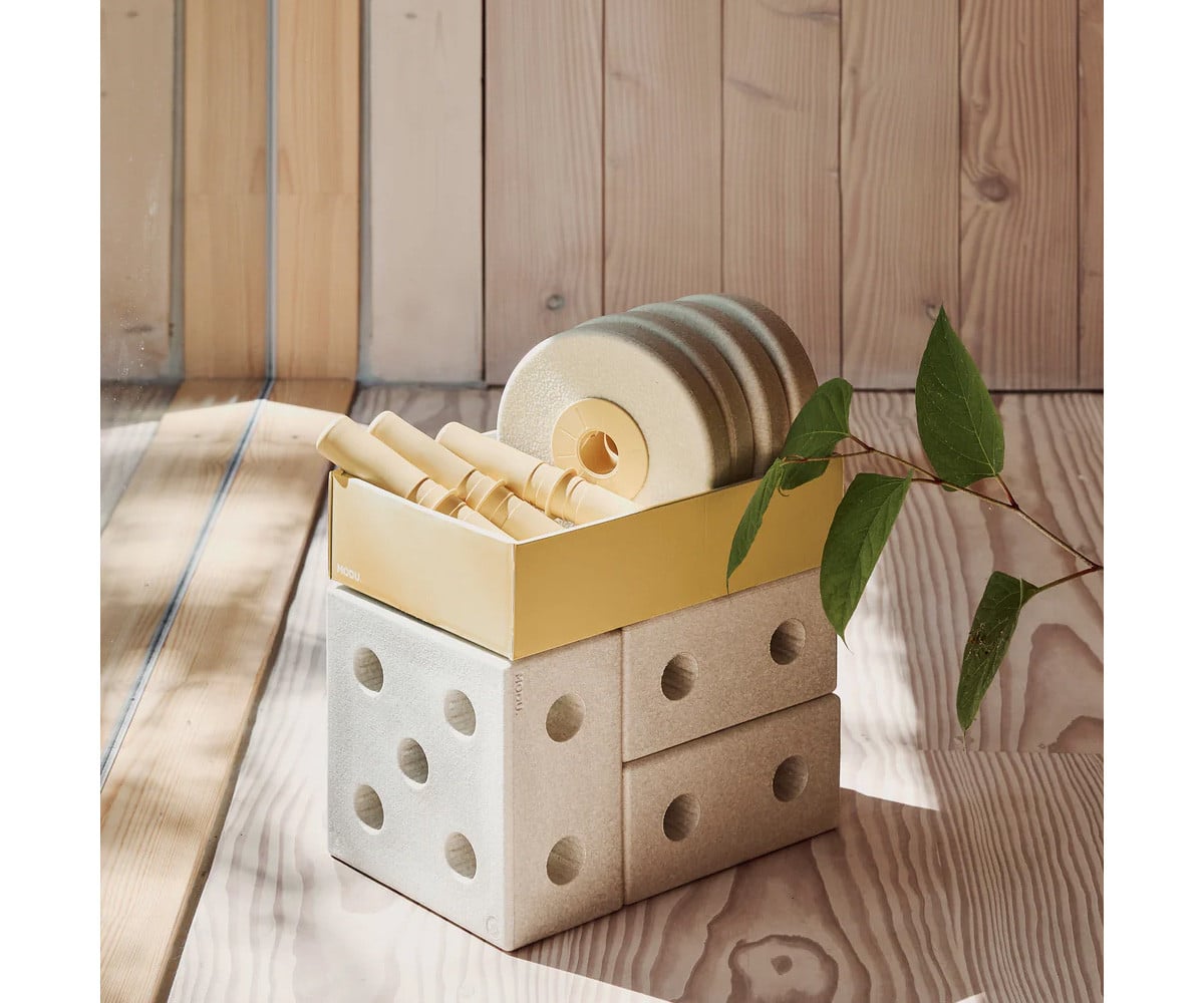 Kit de Construction 3-en-1 Baby Walker Sand Grey/Honey Yellow