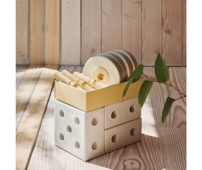 Kit de Construction 3-en-1 Baby Walker Sand Grey/Honey Yellow