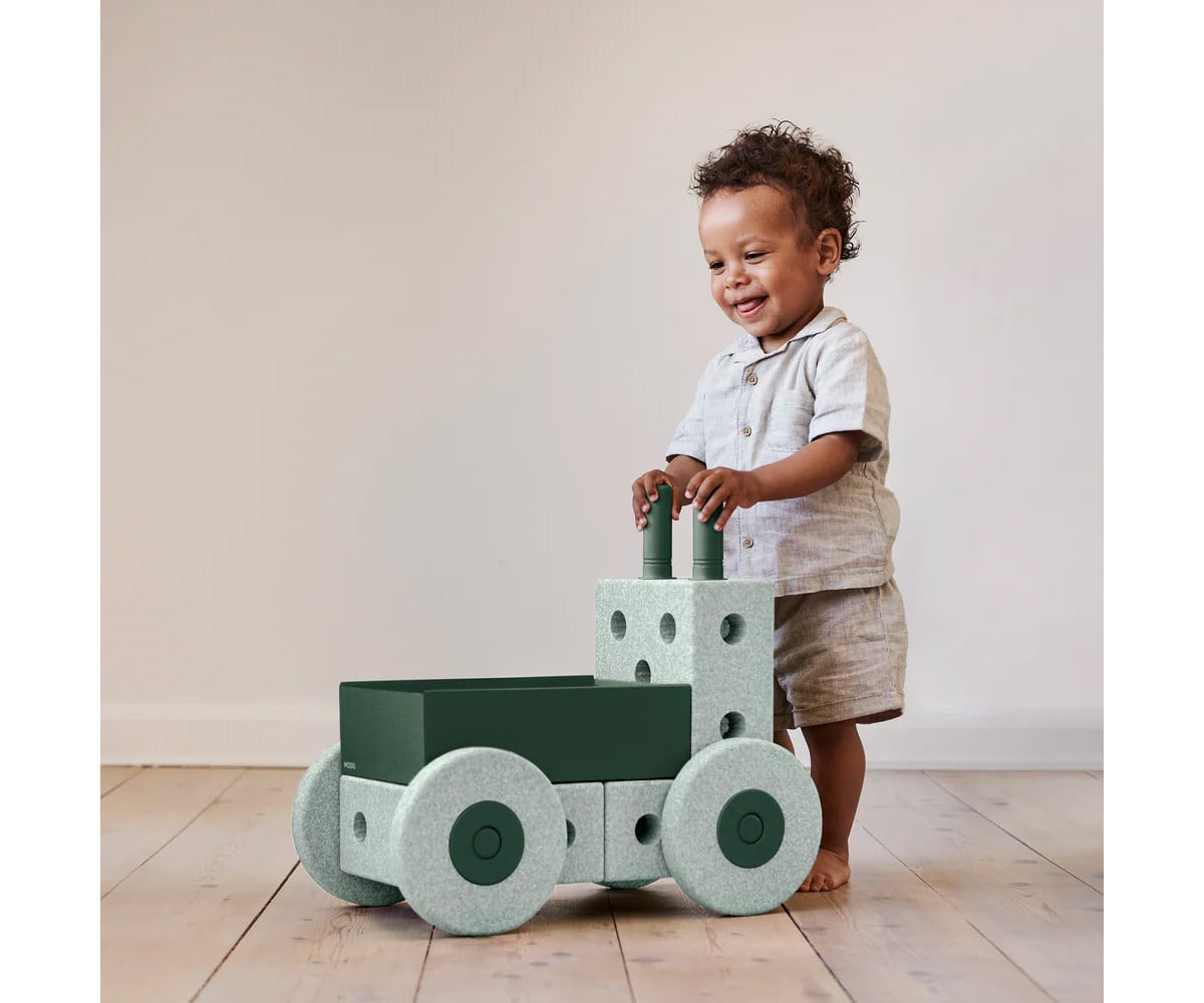 Kit de Construction 3-en-1 Baby Walker Ocean Mint/Forest Green