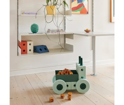 Kit de Construction 3-en-1 Baby Walker Ocean Mint/Forest Green
