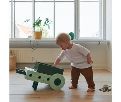 Kit de Construction 3-en-1 Baby Walker Ocean Mint/Forest Green