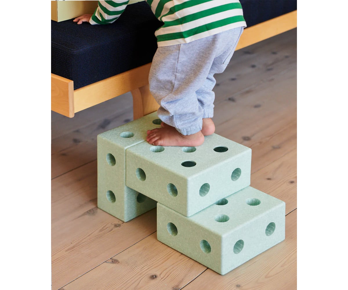 Kit de Construction 3-en-1 Baby Walker Ocean Mint/Forest Green