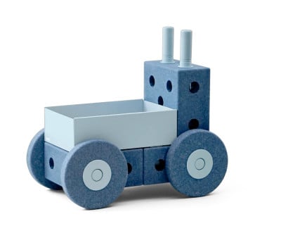 Kit de construção 3 em 1 Baby Walker Deep Blue/Sky Blue 