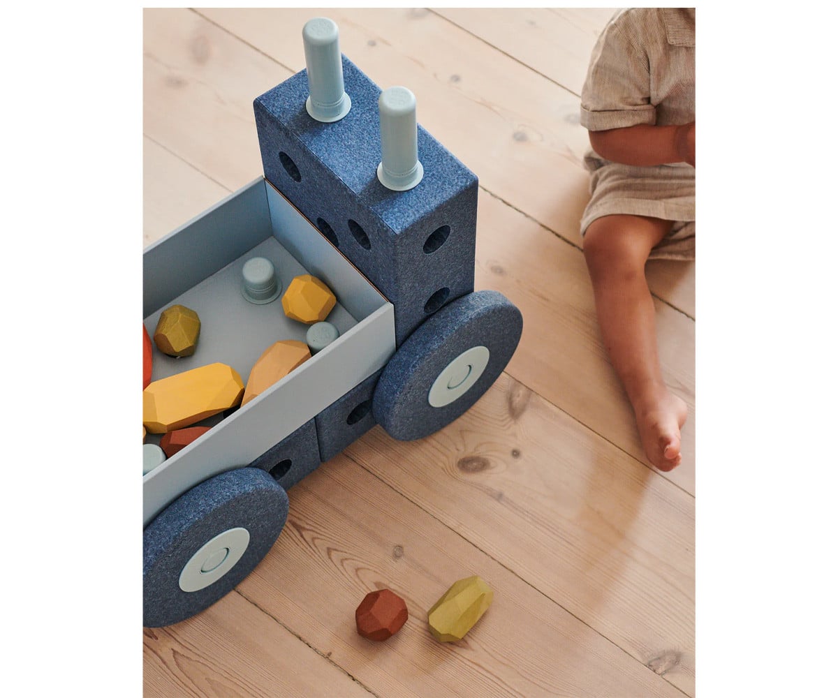 Kit de Construction 3-en-1 Baby Walker Deep Blue/Sky Blue