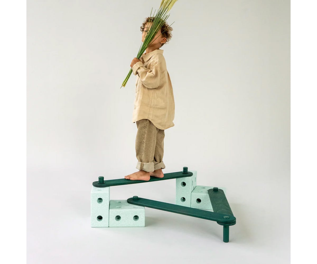 Kit Costruzioni MODU Balance Track Ocean Mint/Forest Green