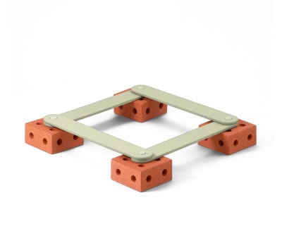 Kit Costruzioni MODU Balance Track Orange/Dusty Green