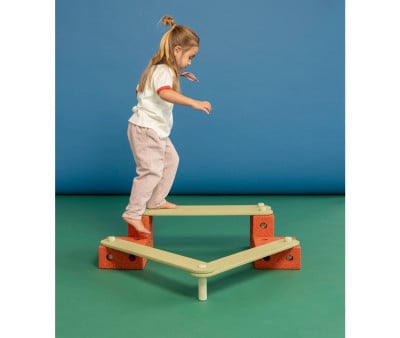 Kit Costruzioni MODU Balance Track Orange/Dusty Green