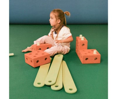 Kit Costruzioni MODU Balance Track Orange/Dusty Green