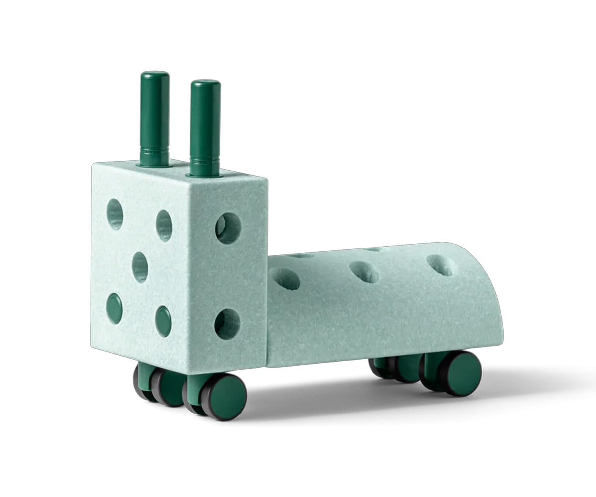 Kit de construção Tiny Ride Ocean Mint/Forest Green