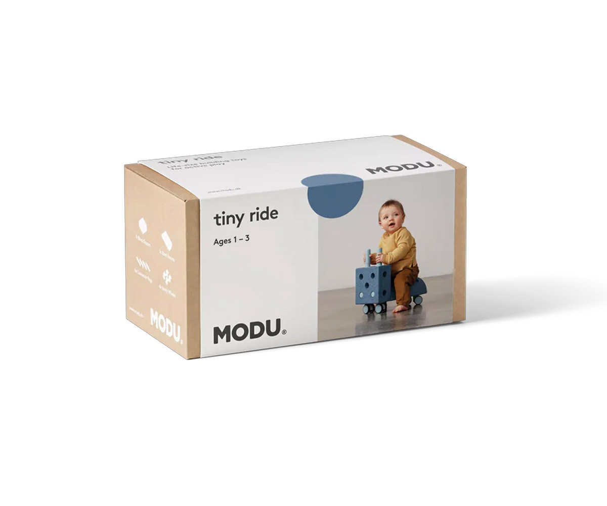 Kit de construção Tiny Ride Deep Blue/Sky Blue