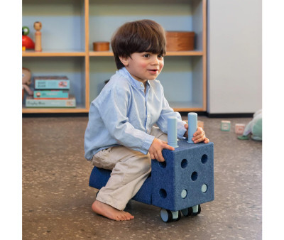 Kit de construção Tiny Ride Deep Blue/Sky Blue