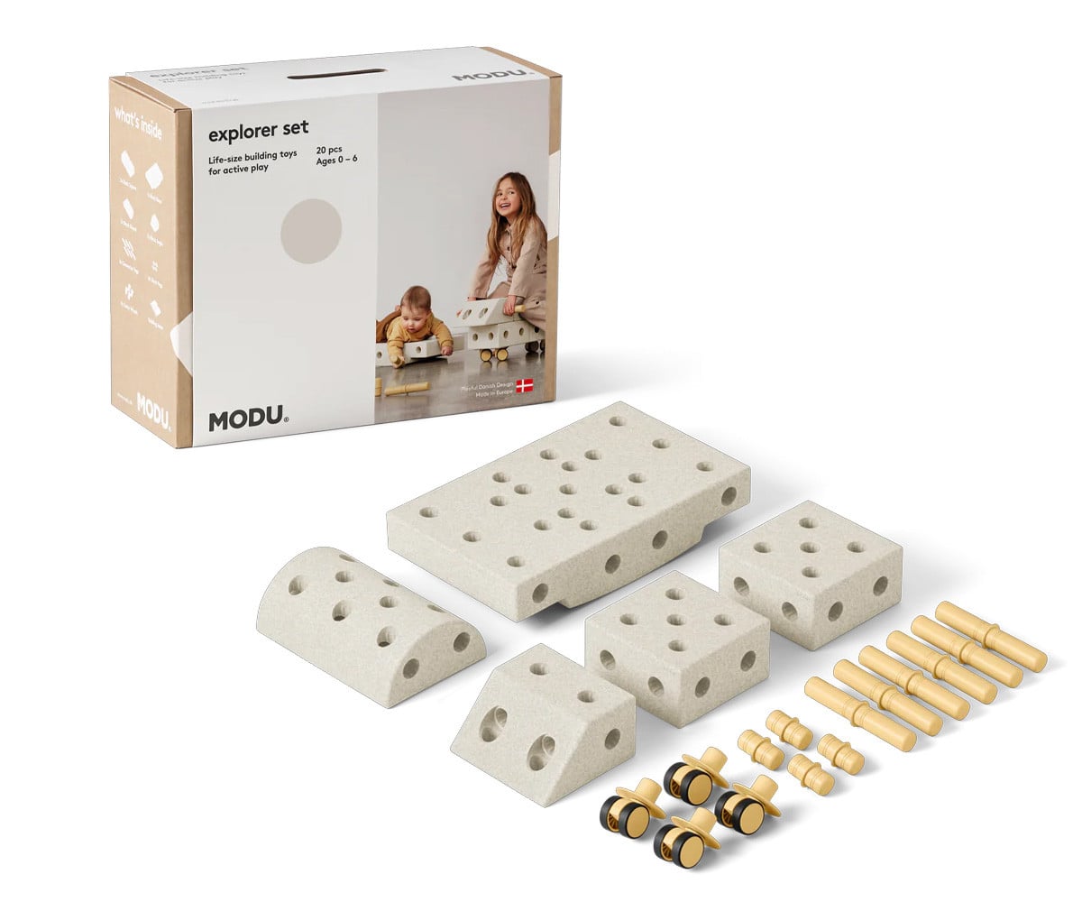 Kit de construção Explorer Set Sand Grey/Honey Yellow
