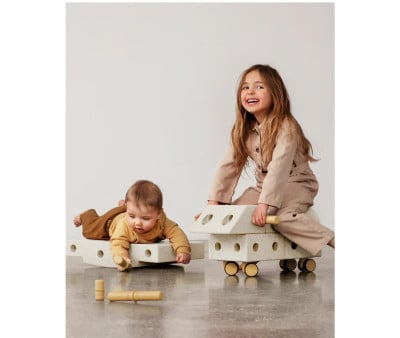 Kit de construção Explorer Set Sand Grey/Honey Yellow
