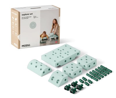 Kit Construcción Explorer Set Ocean Mint/Forest Green