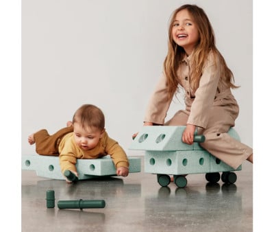 Kit Construcción Explorer Set Ocean Mint/Forest Green