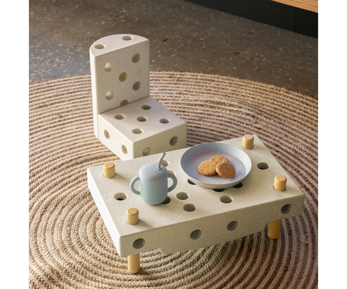 Kit Construcción Curiosity Set Sand Grey/Honey Yellow