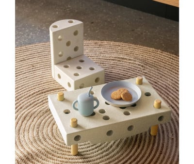 Kit Construcción Curiosity Set Sand Grey/Honey Yellow