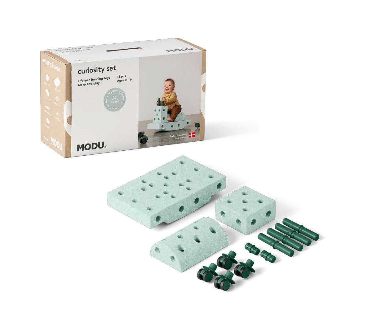 Kit de construção Curiosity Set Ocean Mint/Forest Green