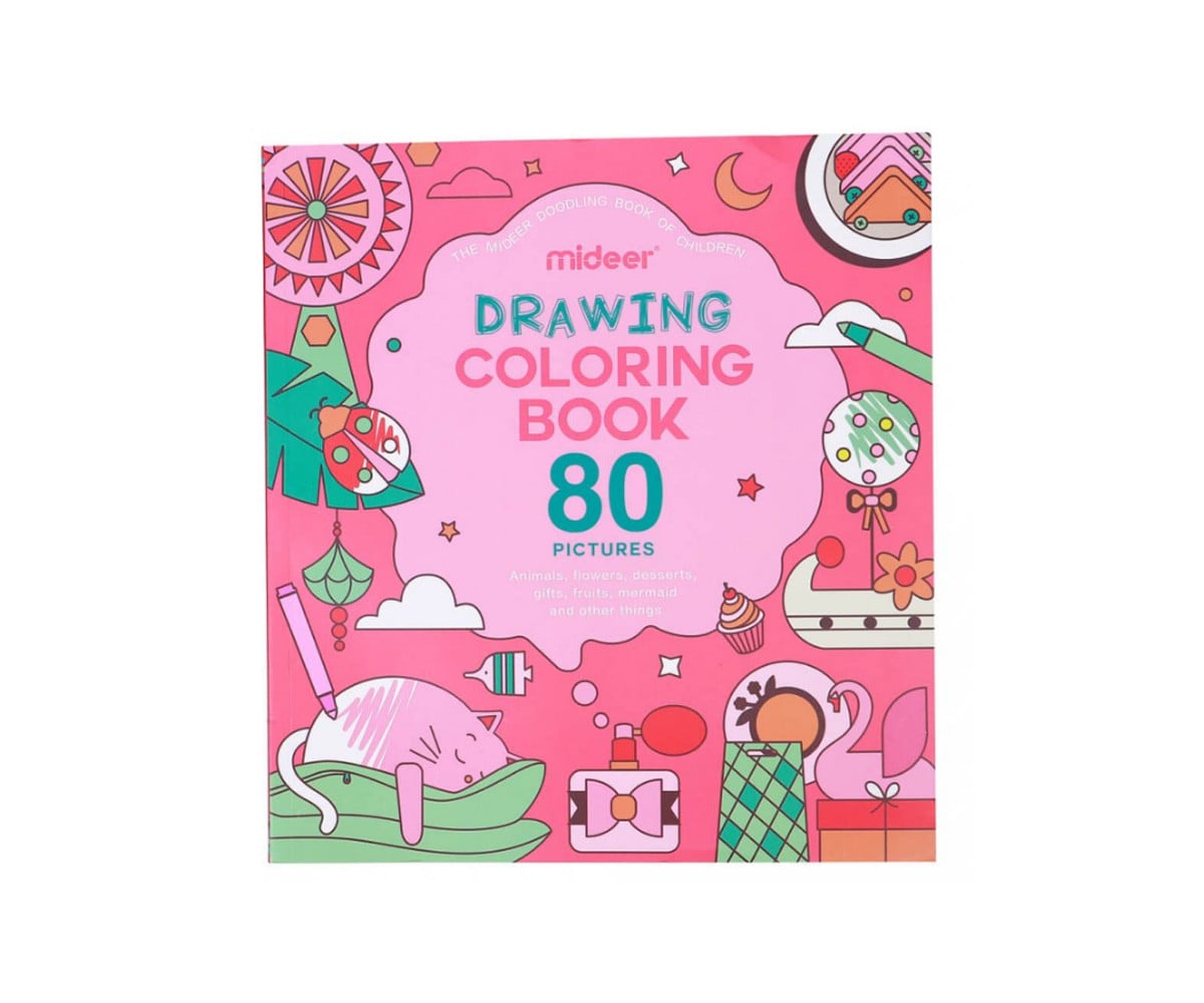 Livro para colorir Pink Bubble Party