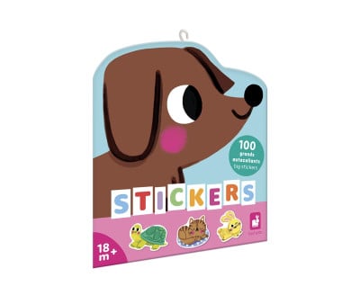 100 adesivos Animais de Estimação 