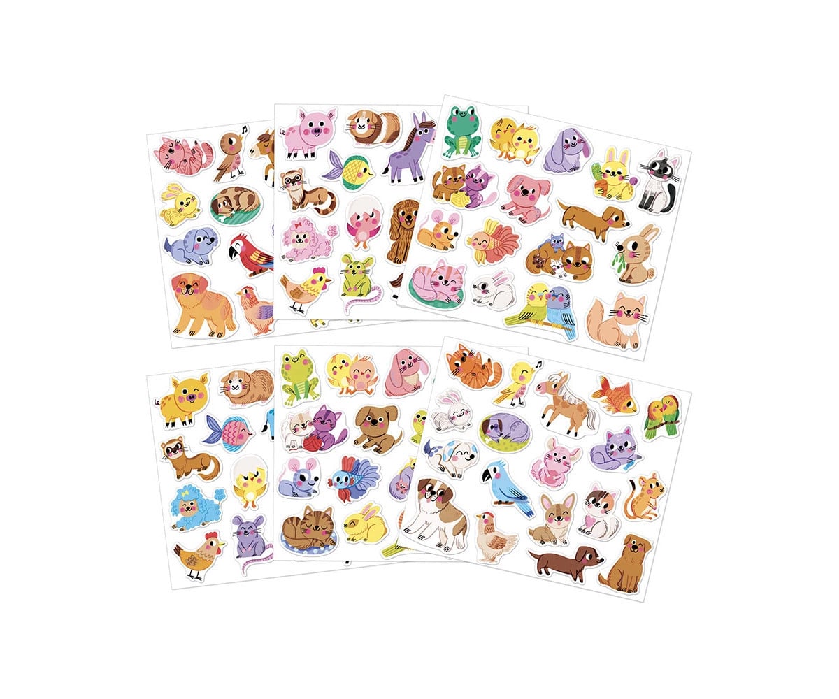 100 Pegatinas Mascotas