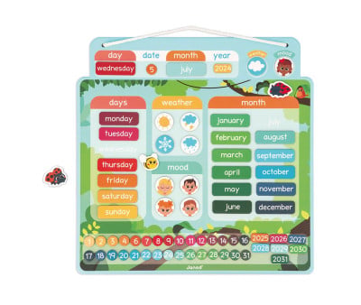 Calendario Magnetico INGLESE