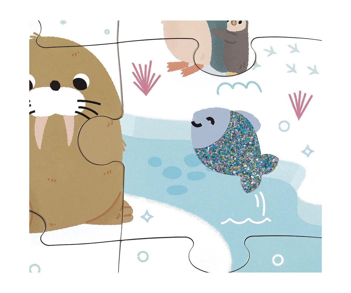 Puzzle Polar Animals Touch 20 peças
