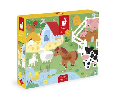 Puzzle Tattile La Fattoria 20 pezzi 