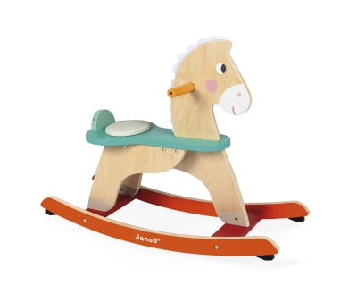 Cavallo a Dondolo in Legno Ogalo Zigolos