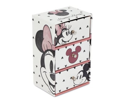 Mini Cajonera con 3 Compartimentos Minnie