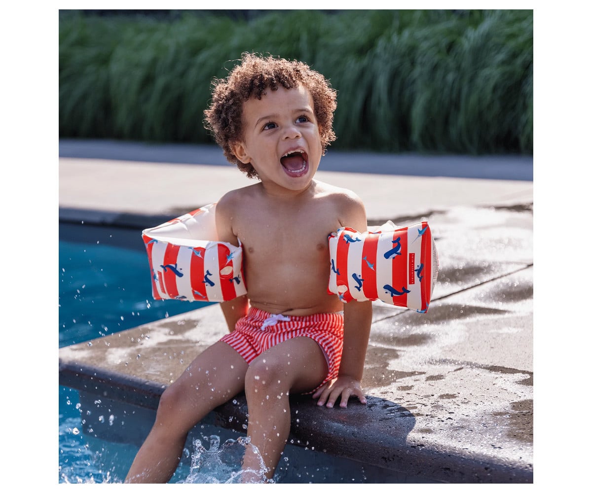 Braccioli Gonfiabili Red White Whale 0-2 anni