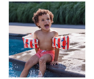 Braccioli Gonfiabili Red White Whale 0-2 anni